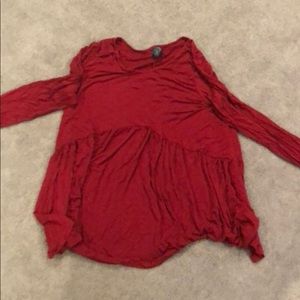 red agnes and dora top